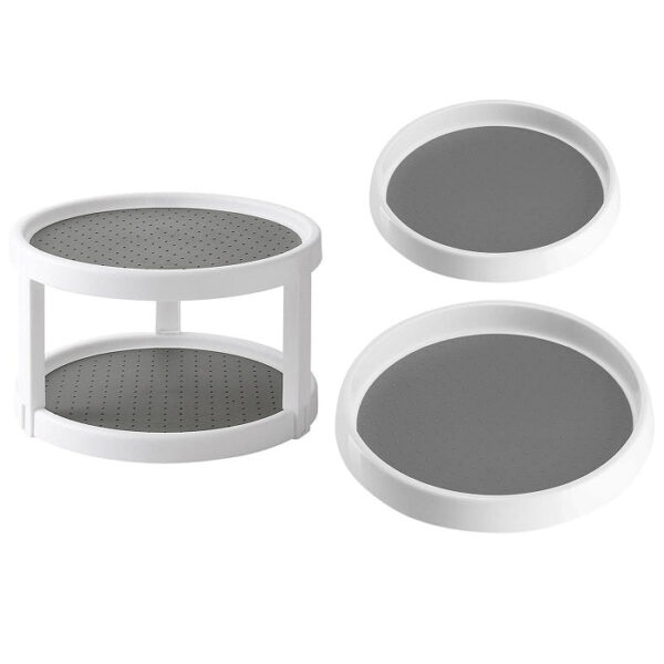 Double Layer Rotating tray